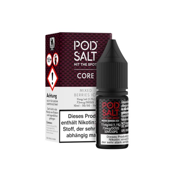 POD SALT Core - Mixed Berries Ice - Nikotinsalz Liquid 11 mg/ml